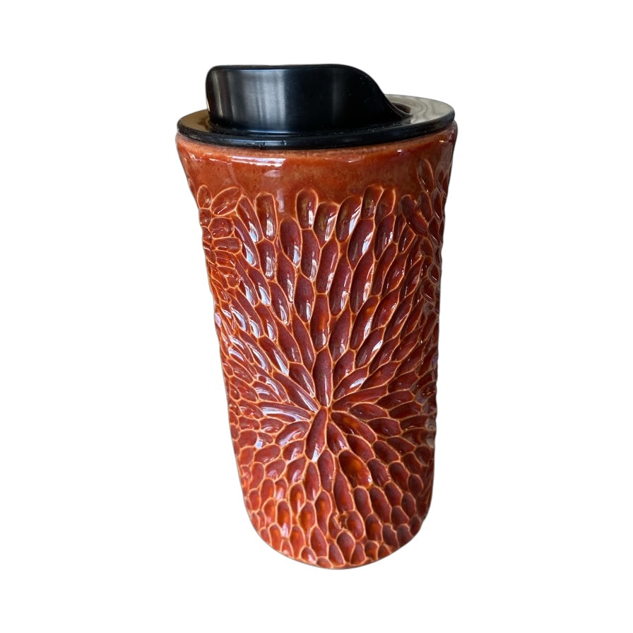 Carved Travel Mugs