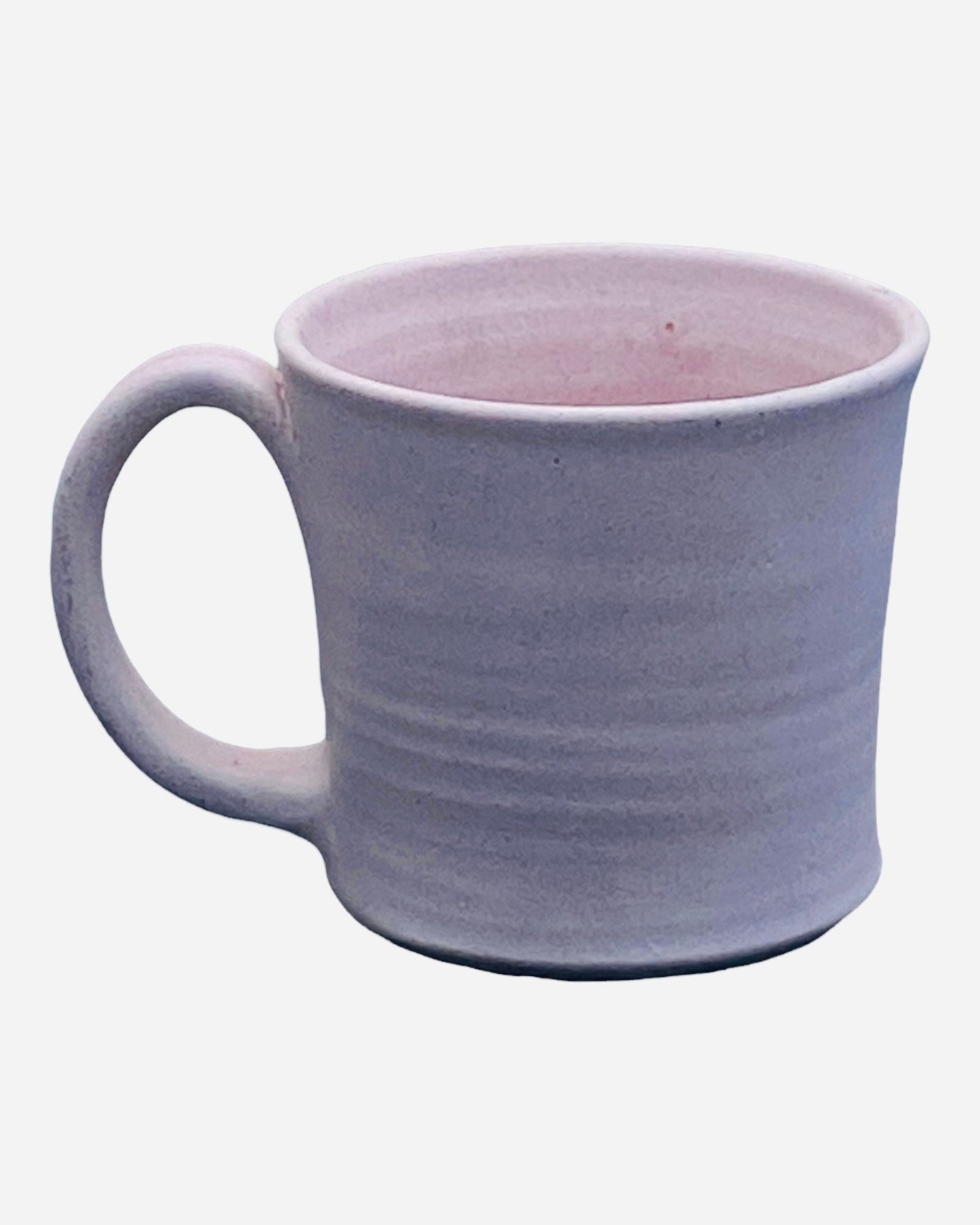 Matte Pink Coffee Mug - Tea Mug  Hot Chocolate Mug Pottery Mug Earthy Mug Ceramic Pottery Mug Unique Mug