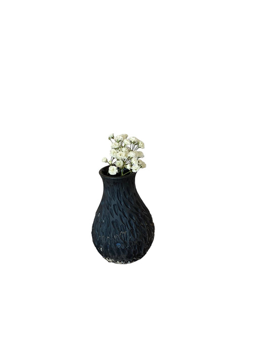 Bud Vase- Agateware  Pottery Flower Vase - Ceramic Pottery Vase - Bud Vases