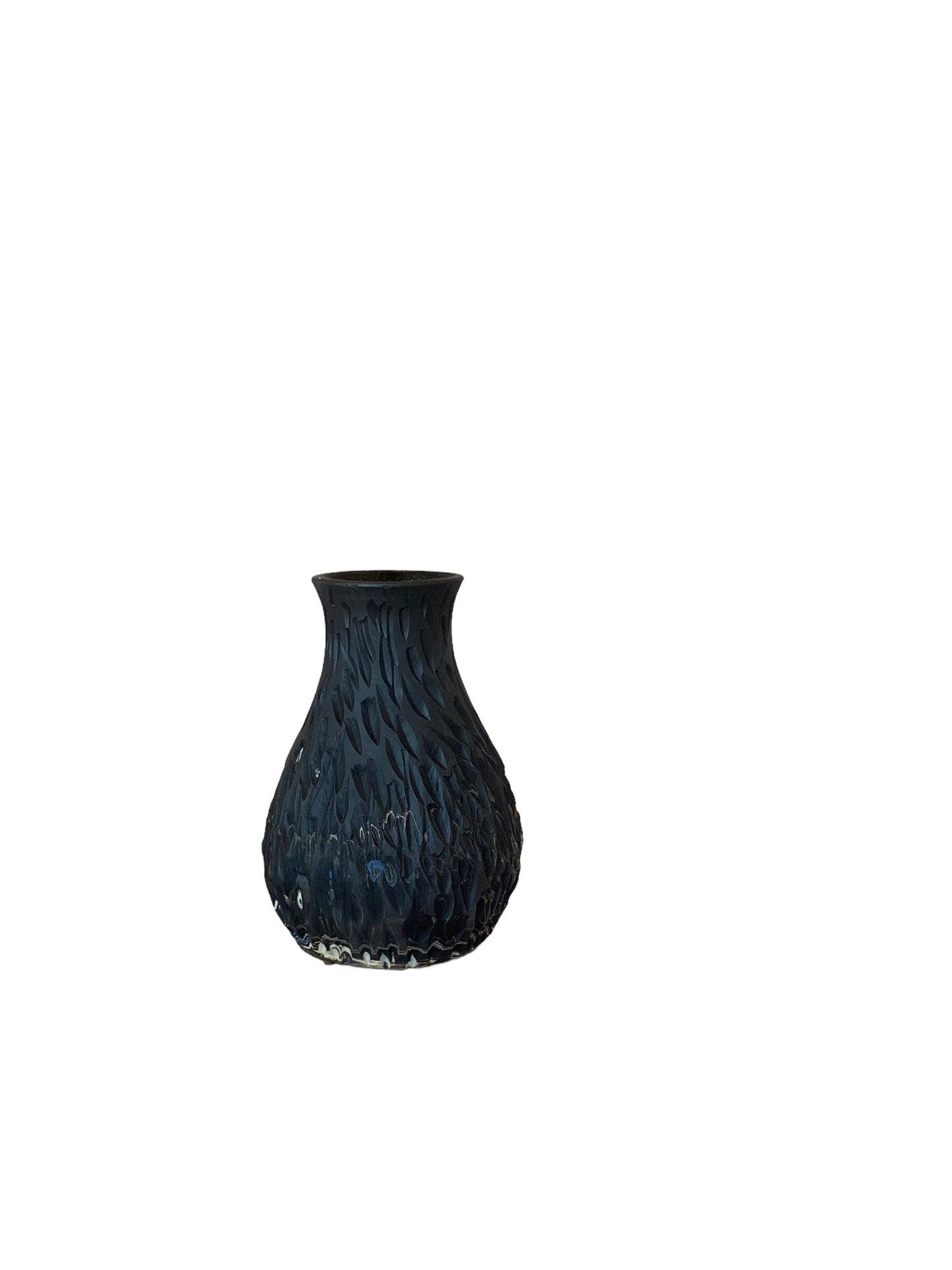 Bud Vase- Agateware Pottery Flower Vase - Ceramic Pottery Vase - Bud Vases