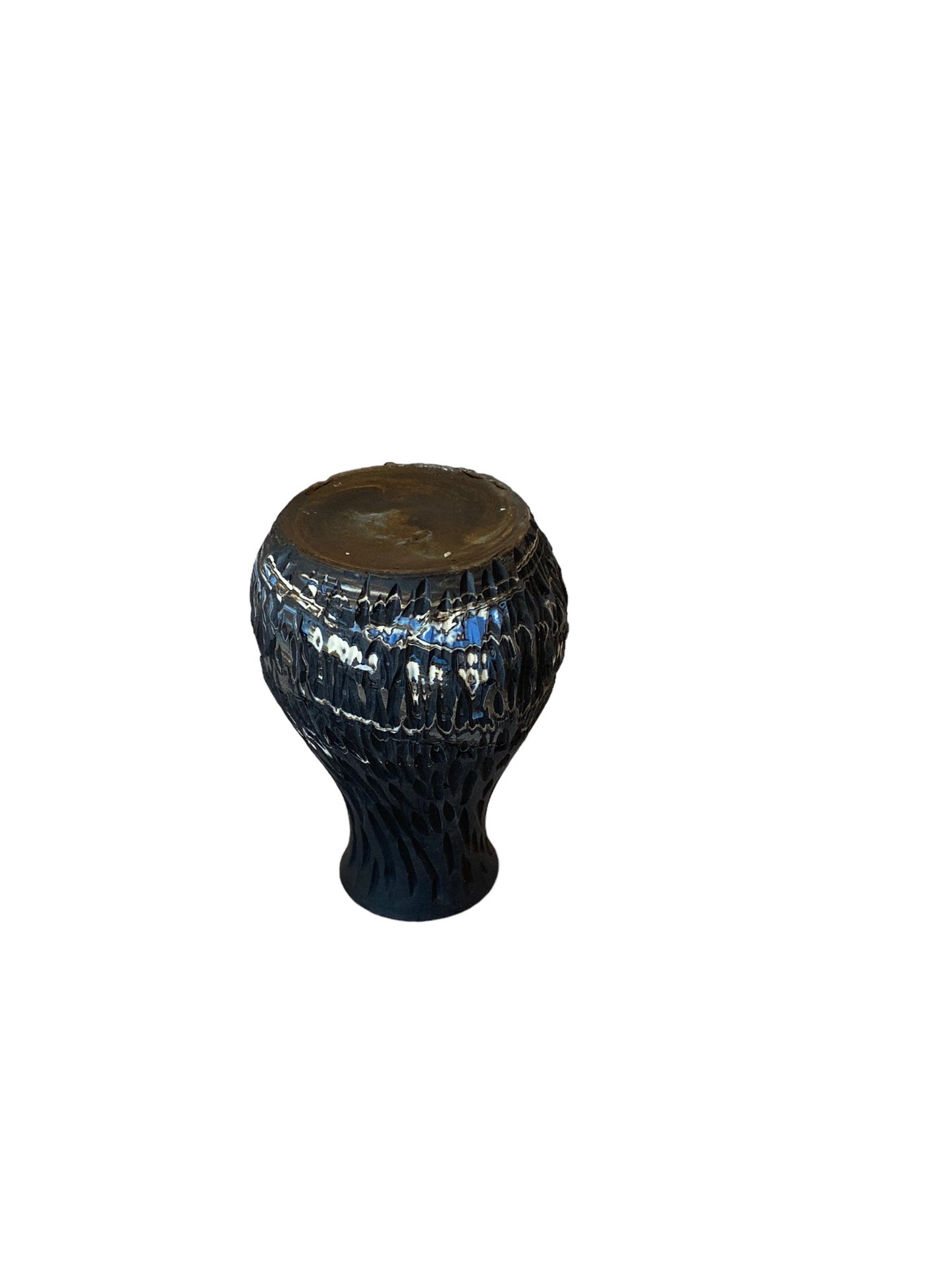Bud Vase- Agateware Pottery Flower Vase - Ceramic Pottery Vase - Bud Vases