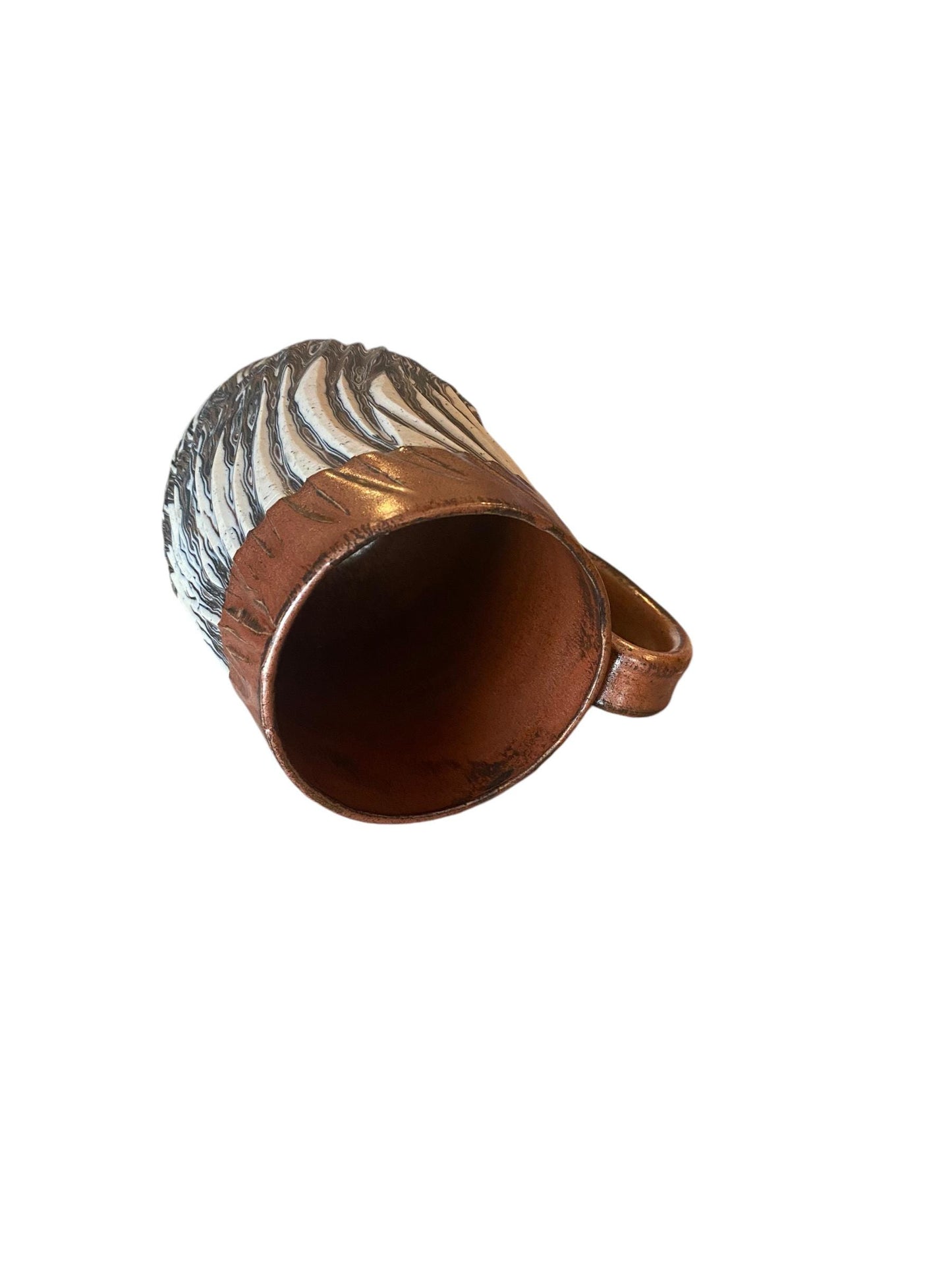 Handmade Agatware 14 Ounce Coffee Mug - Tea Mug (B24)