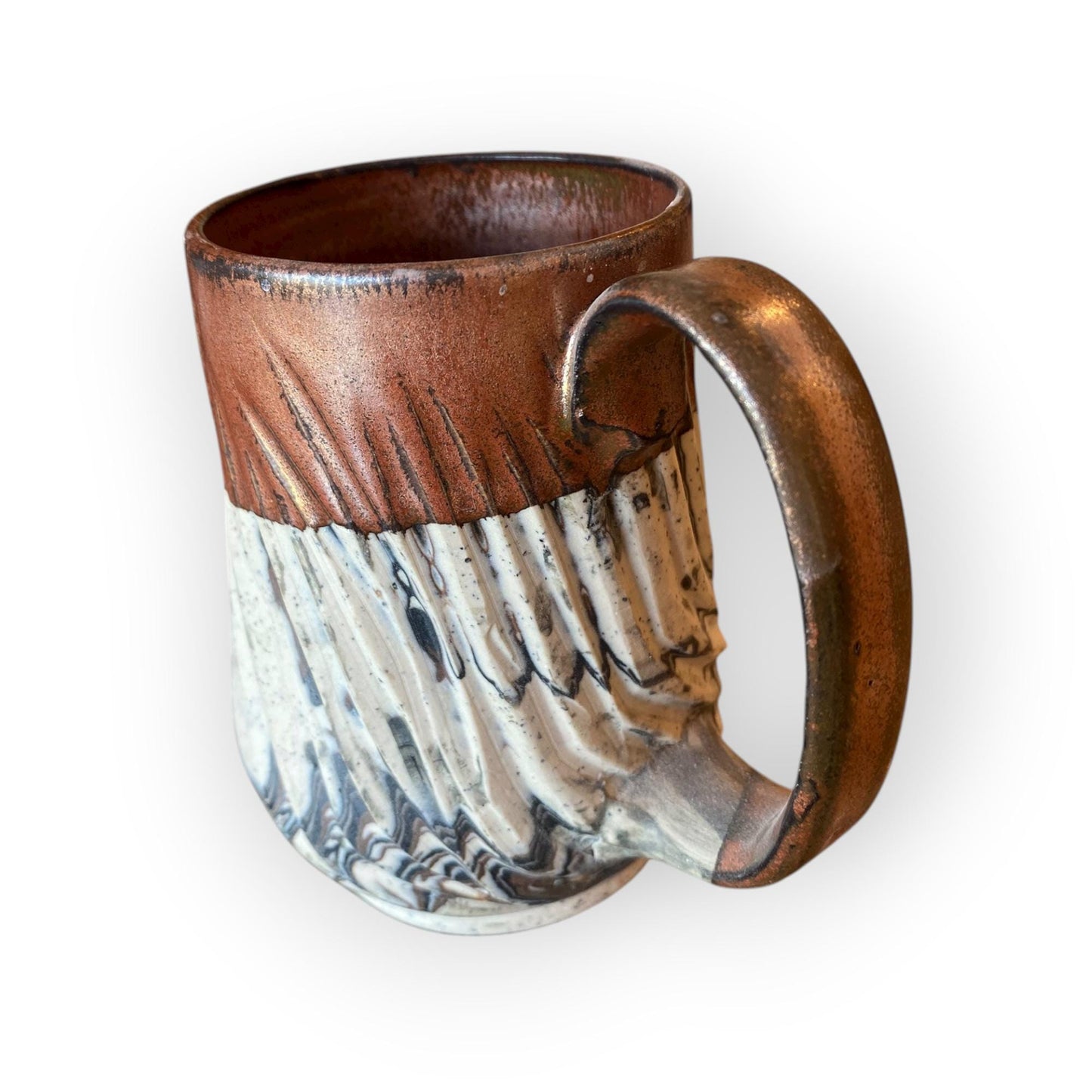 Handmade Agatware 14 Ounce Coffee Mug - Tea Mug (B29)