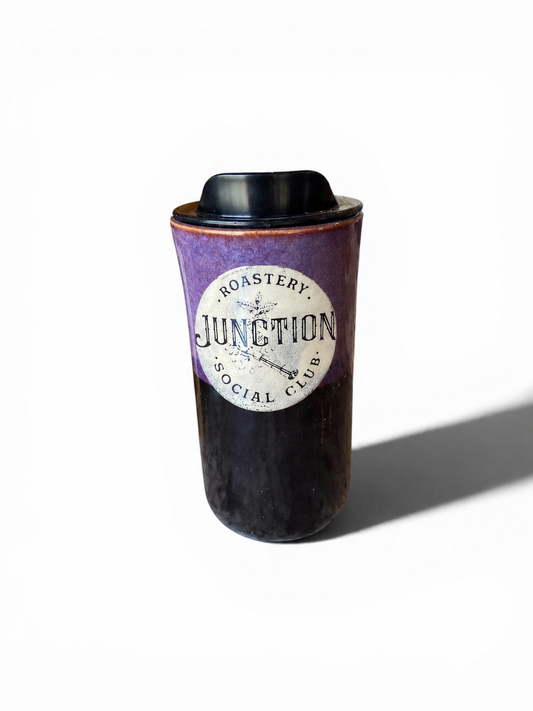 Branded Waterfall/Black 16 Ounce Wholesale Travel Mug
