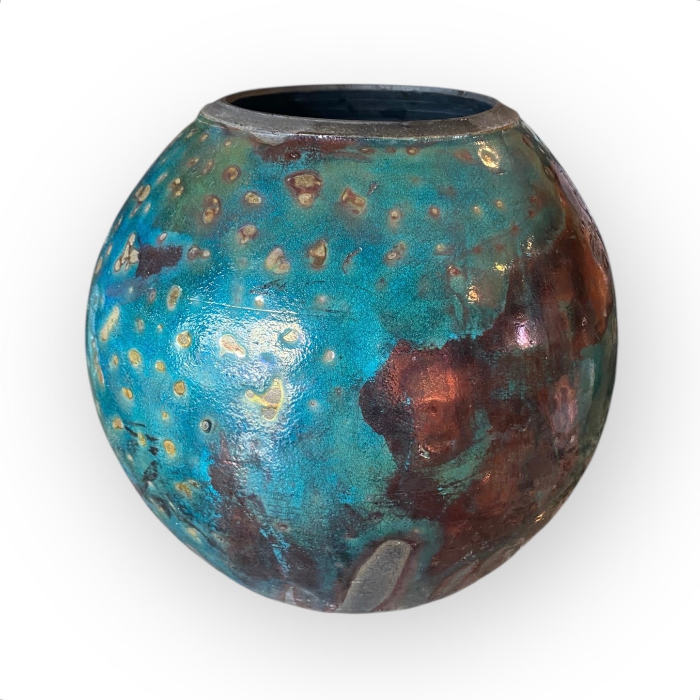 Large Decorative Moon Jar - Handcrafted Moon Jar