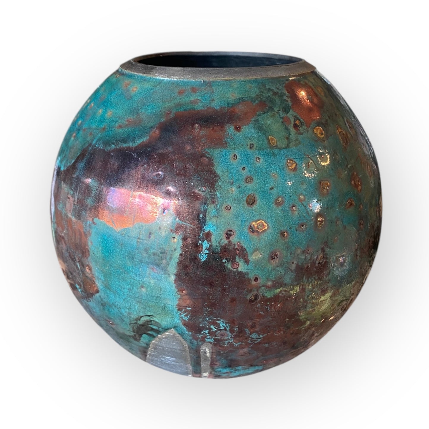 Large Decorative Moon Jar - Handcrafted Moon Jar