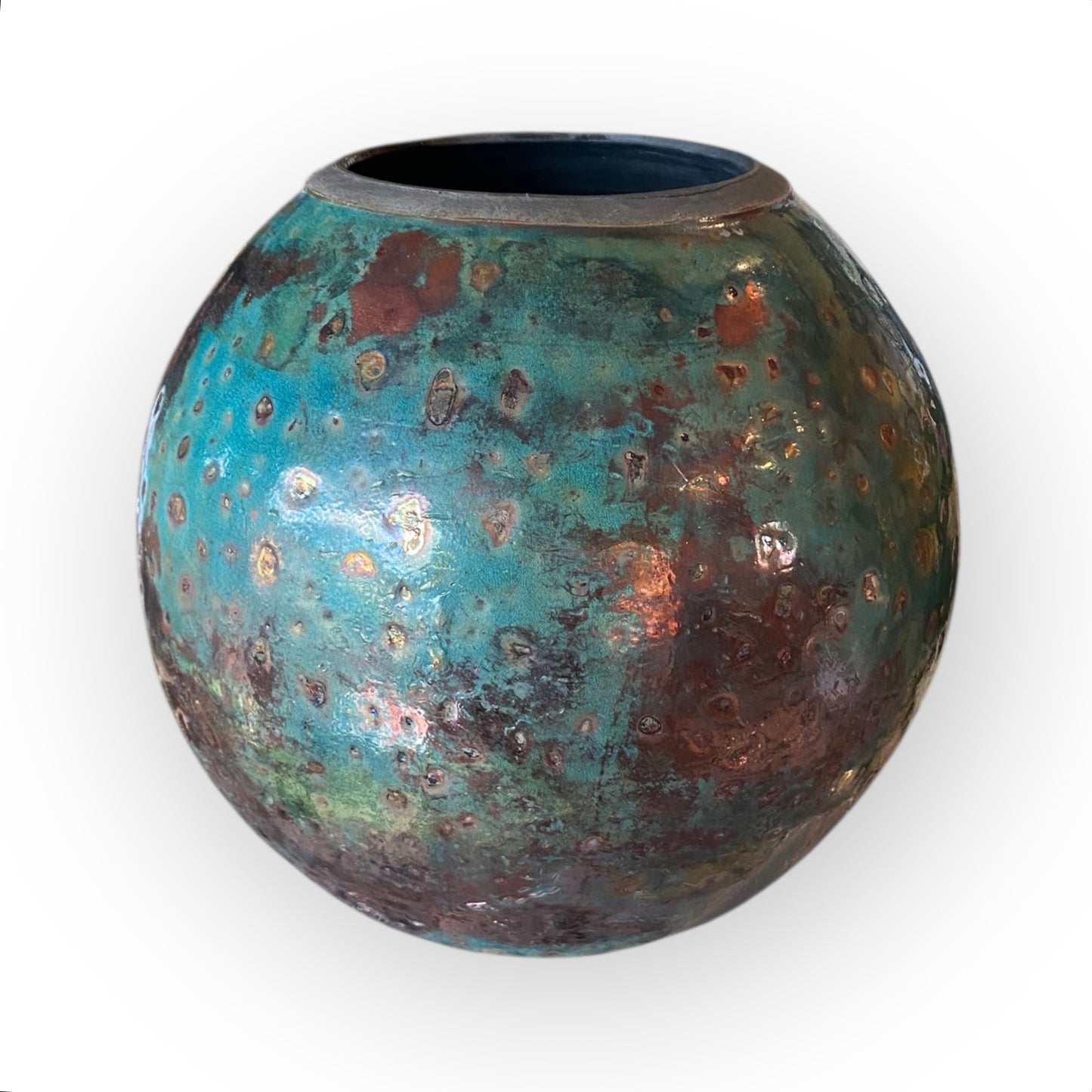 Large Decorative Moon Jar - Handcrafted Moon Jar