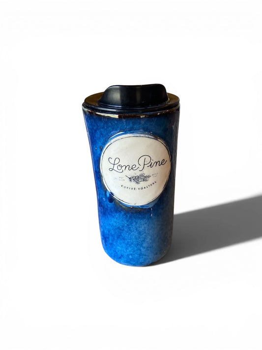 Reactive Blue Branded 16 Ounce Wholesale Travel Mug