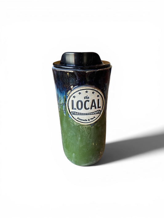 Reactive Green Branded 16 Ounce Wholesale Travel Mug