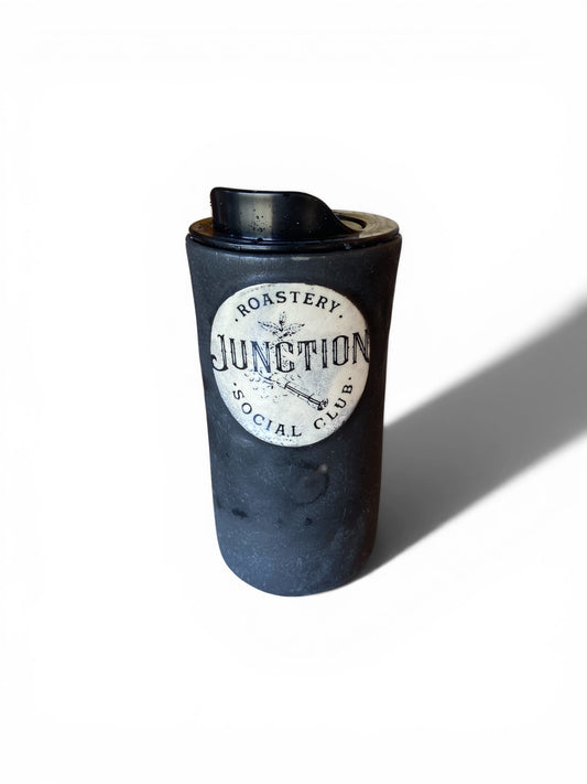 Charcoal Matte Branded Coffee Mug