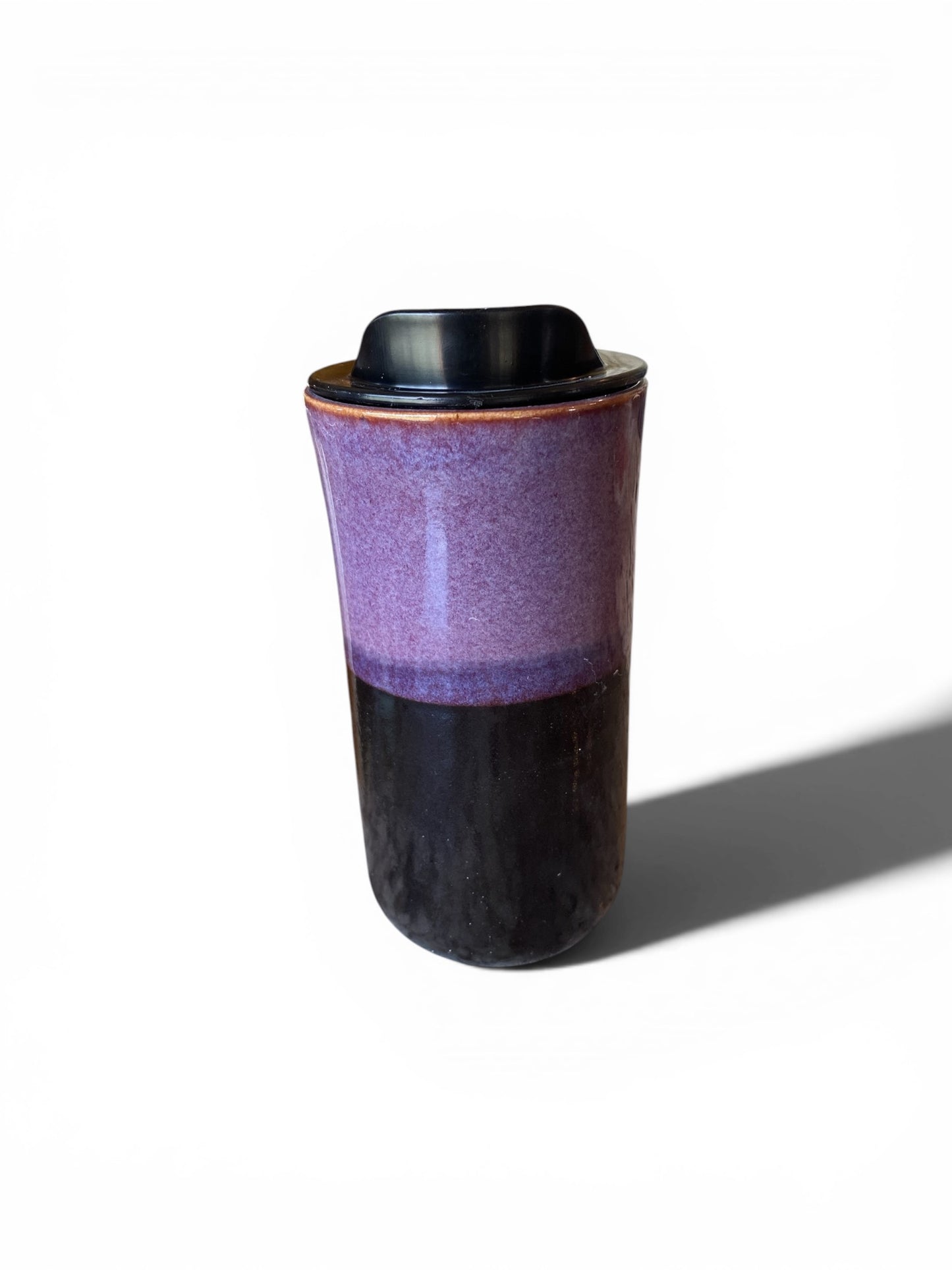 Branded Waterfall/Black 16 Ounce Wholesale Travel Mug