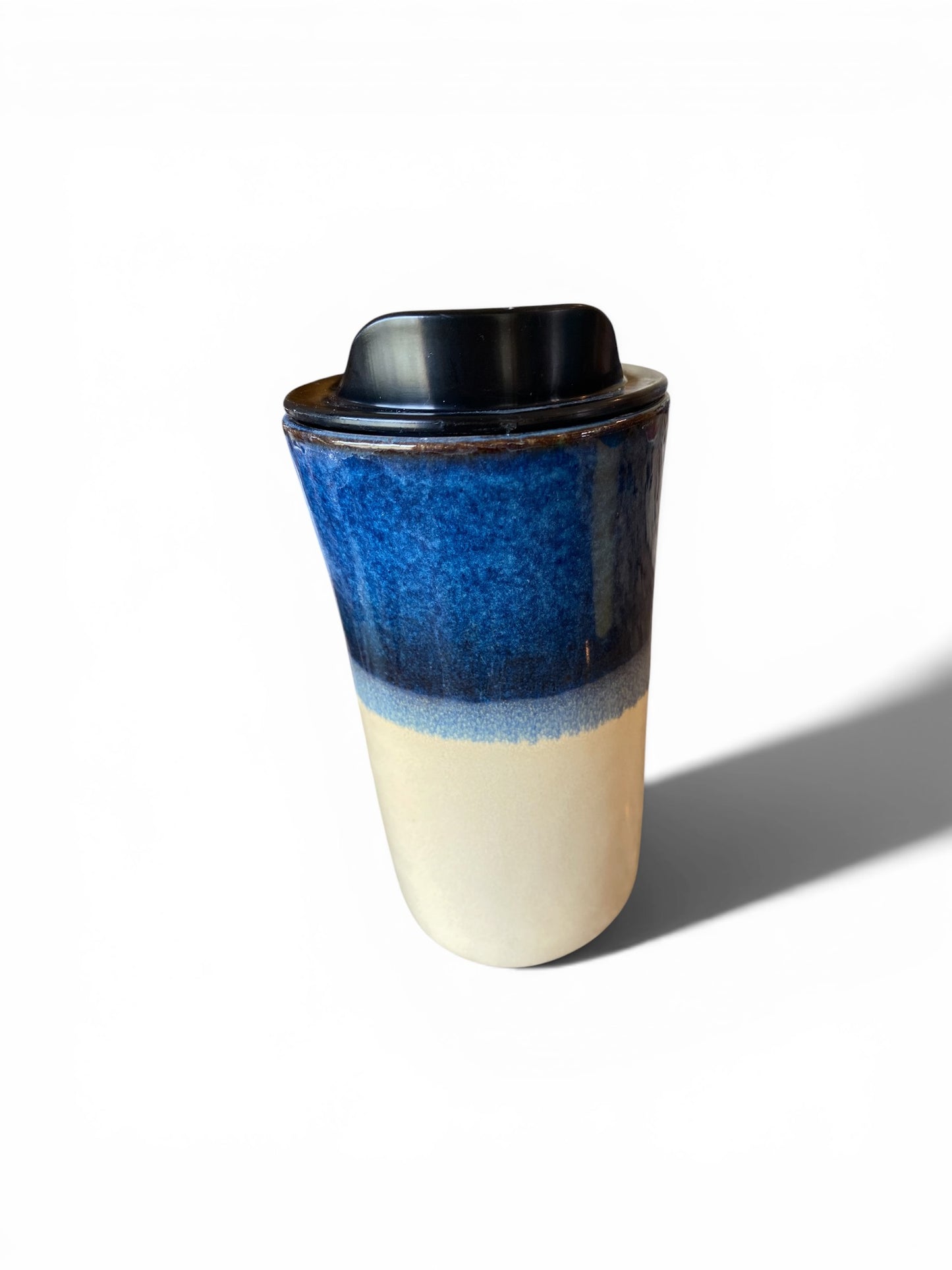 Branded Waterfall/Butter 16 Ounce Wholesale Travel Mug