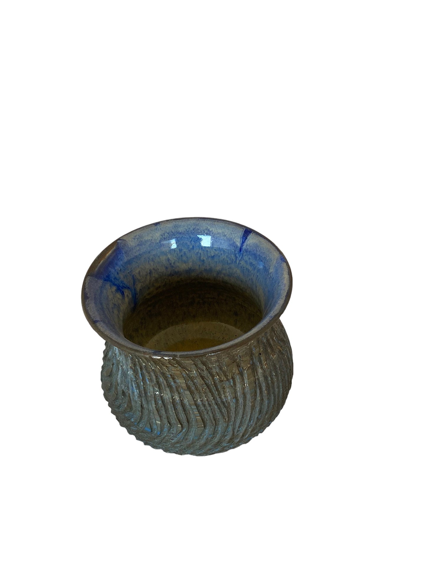 Agateware Pottery Vase - Pottery Flower Vase - Contemporary Ceramic Pottery Vase - Modern Vases