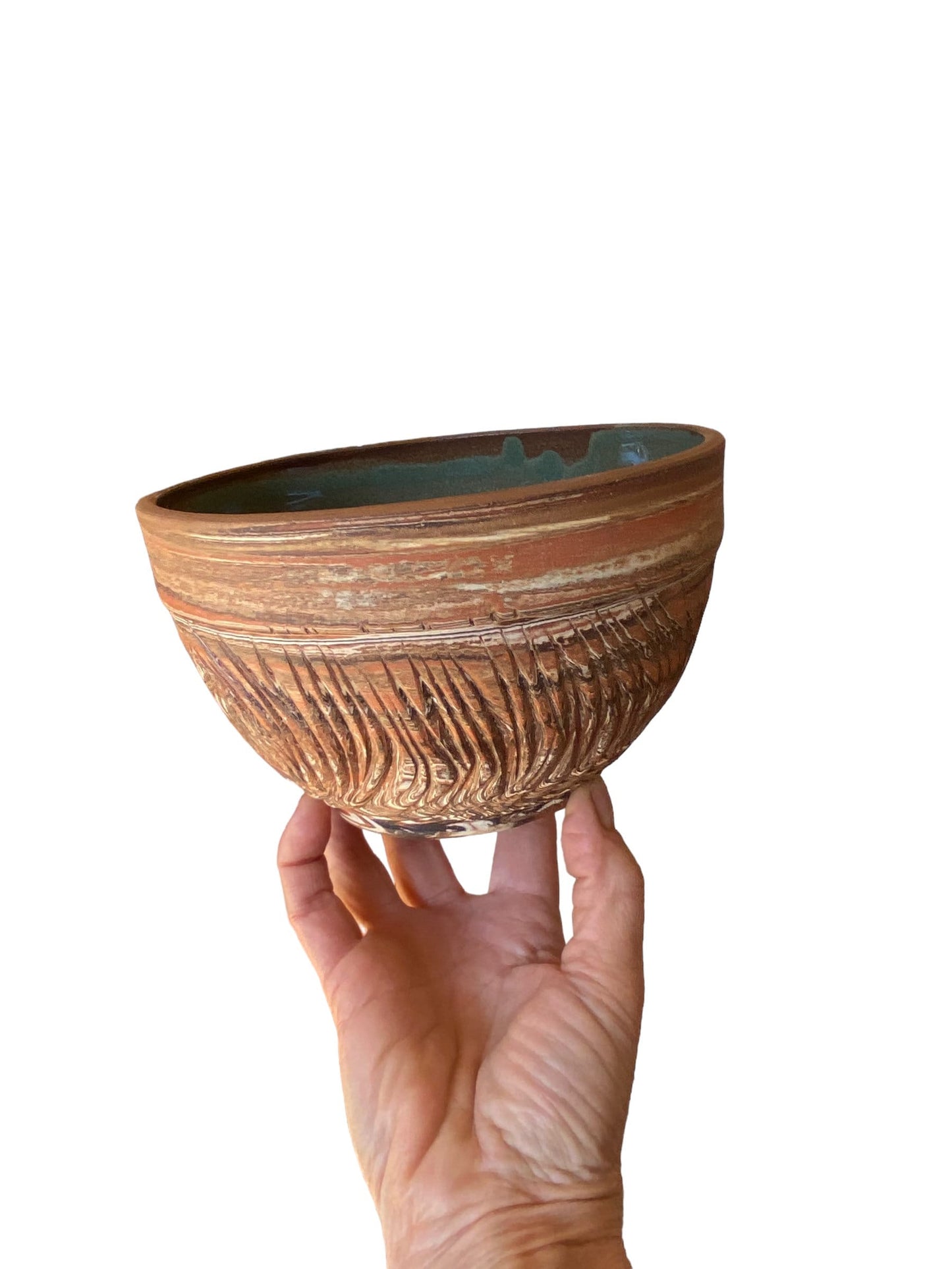 Small Agateware Bowl
