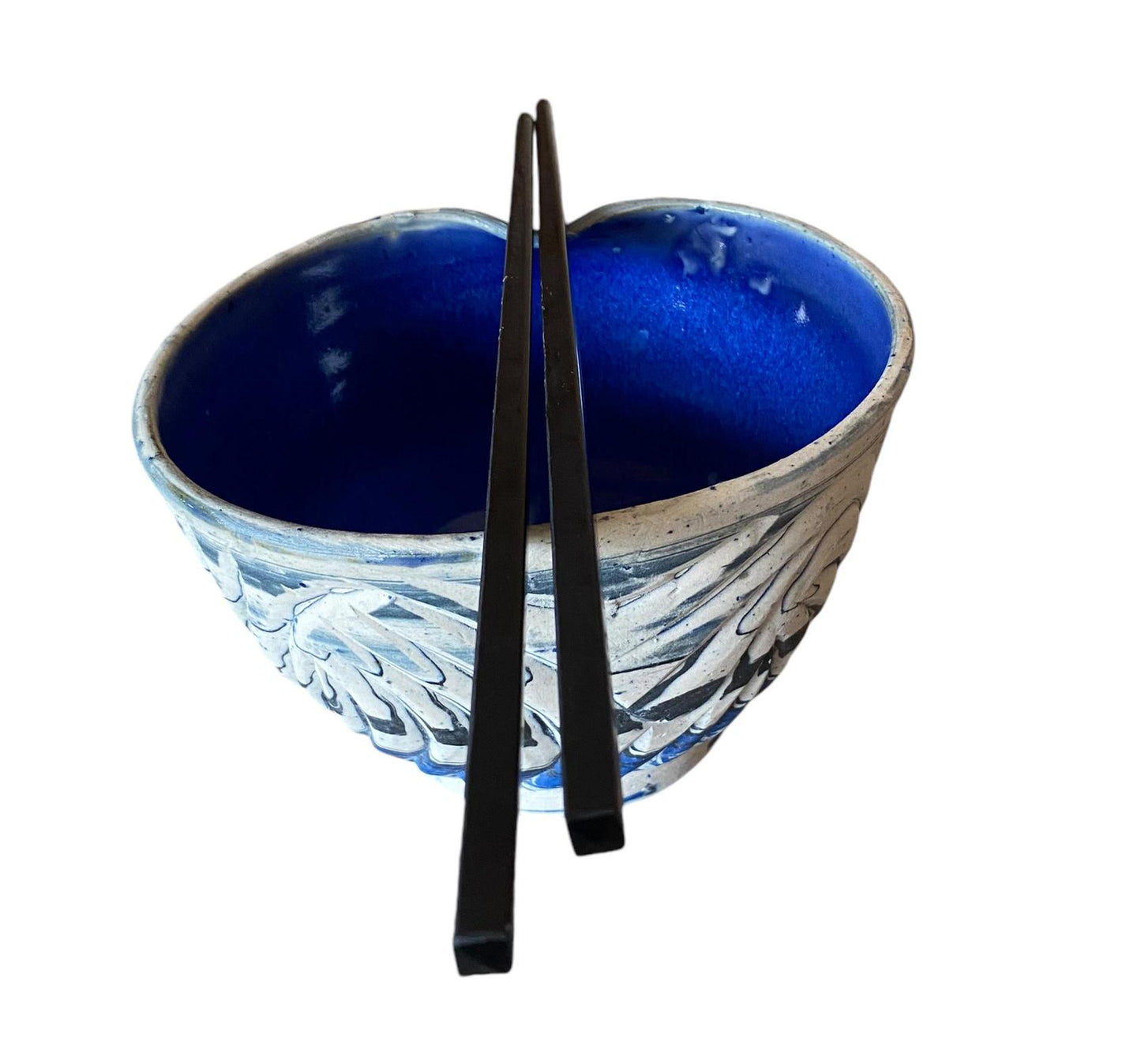 Small Agateware Rice or Noodle Bowl with Coordinating Chopsticks: Stylish Dining Essentials for Your Asian Cuisine