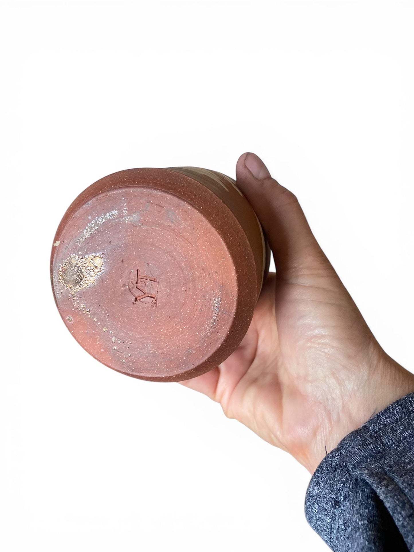 Agateware Soap Bottle Dispenser - Handmade Kitchen Soap & Lotion Pump - Unique Pottery Bathroom Decor (SD4)