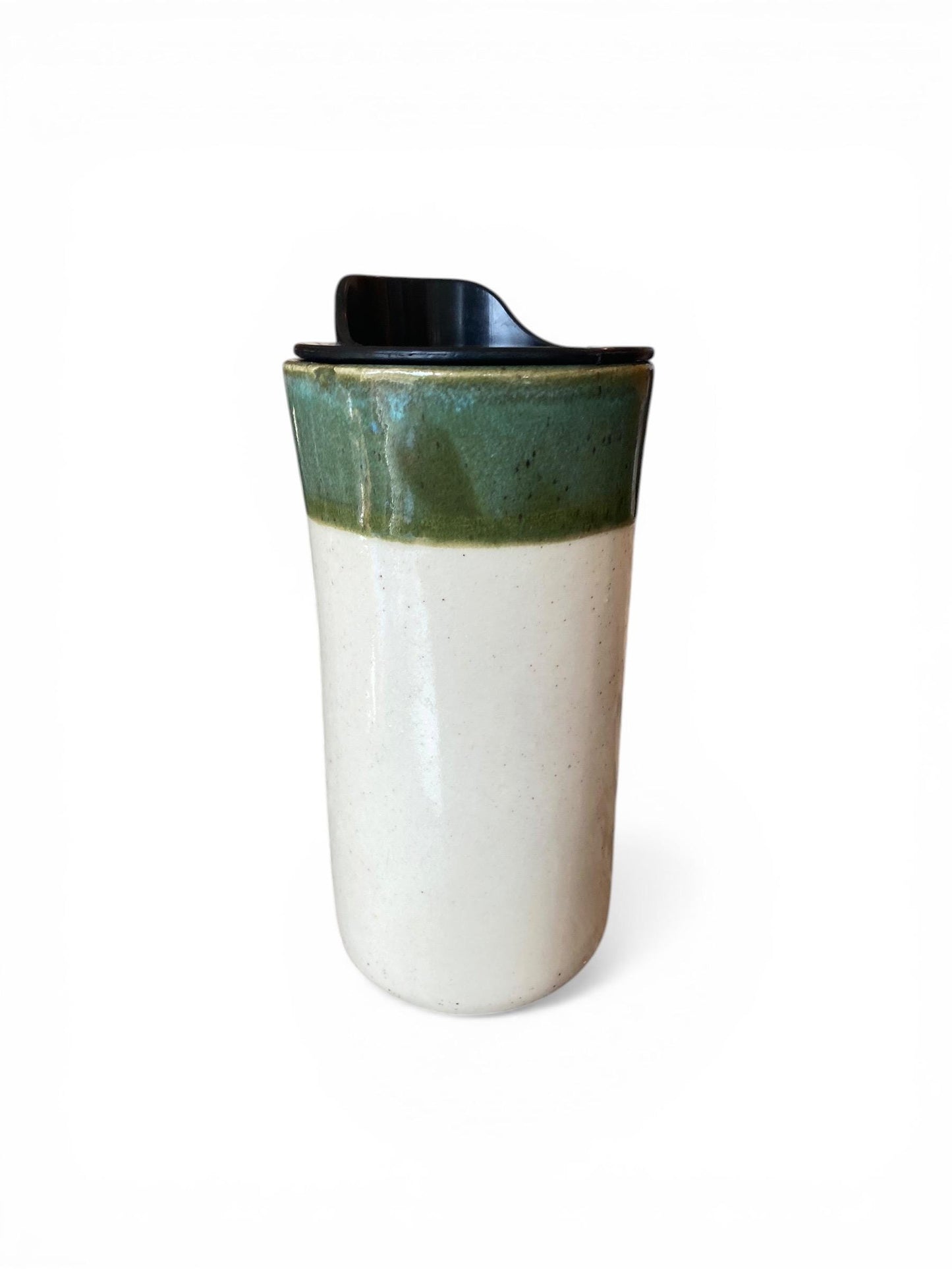 Hand Painted 16-Ounce Squirrel Travel Mug With BPA Free Locking Lid
