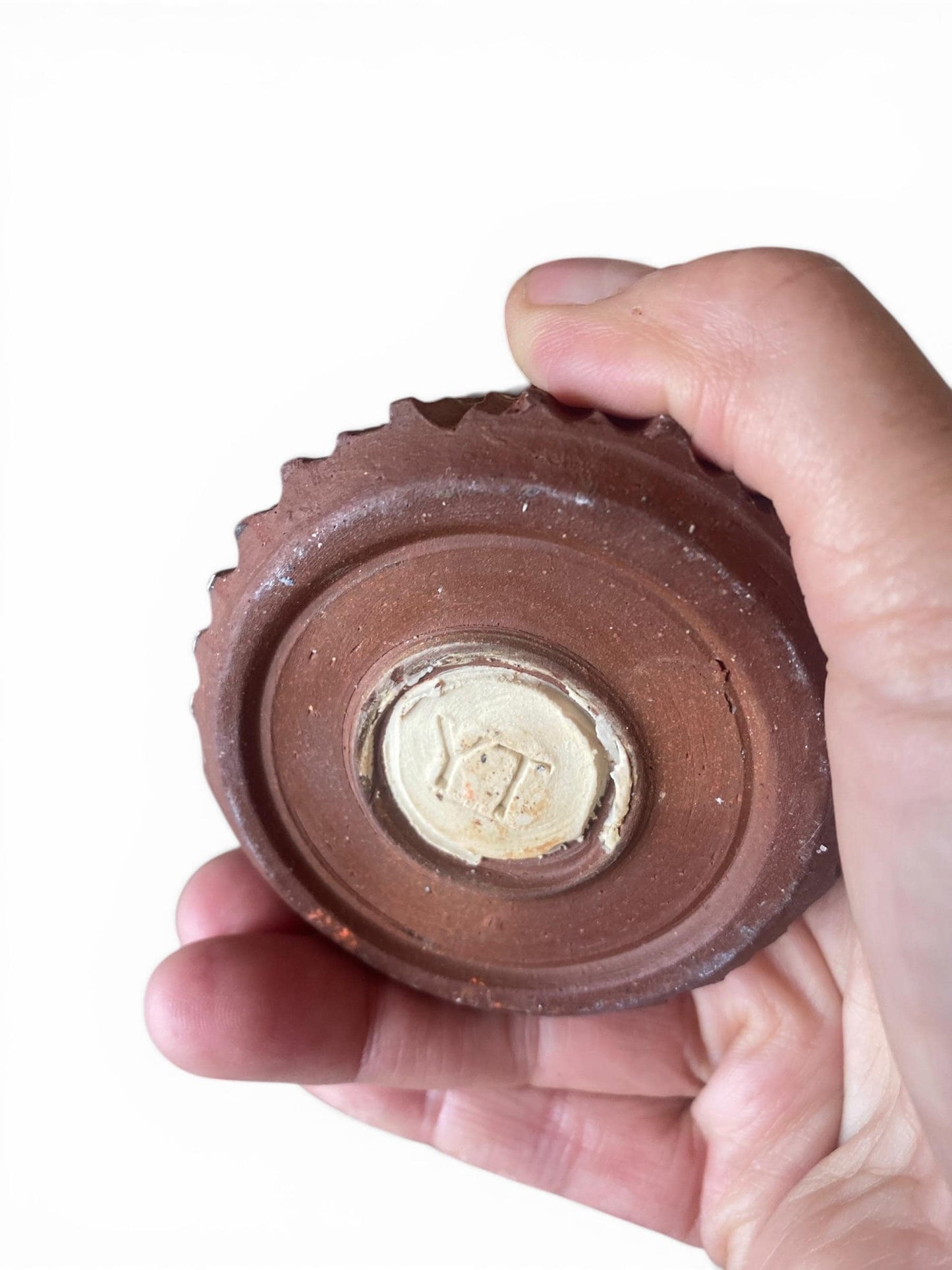 Artisanal Neriage 18 Ounce Porcelain Mug: Hand-Carved Clay Pottery for Tea and Coffee (AG-10)